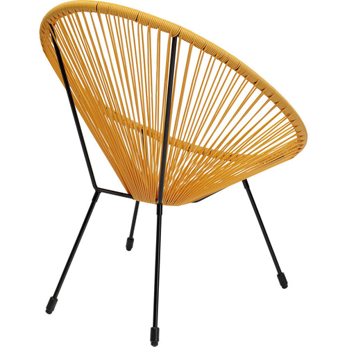 Kare Design Tuinfauteuil Acapulco geel