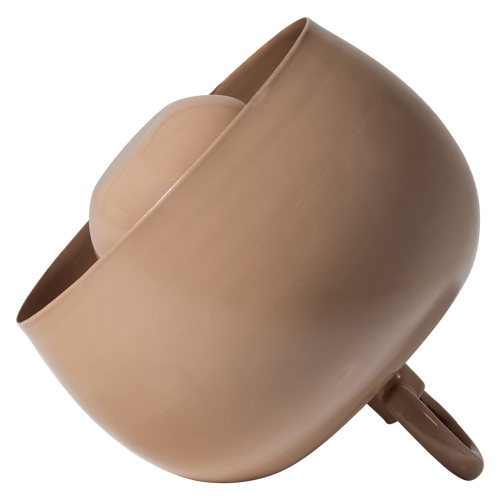 WOOOD tafellamp 20xØ21 cm Mero - Metaal - Hoogglans Lichtroze - 21x20x20