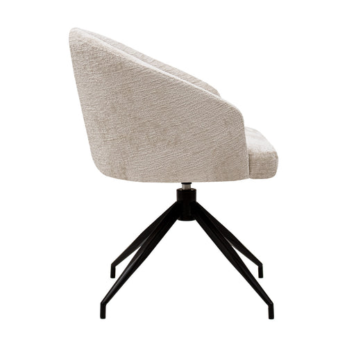 Kick draaistoel Merle - Champagne - vtwonen shop