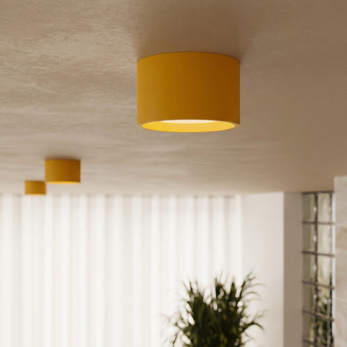 Sollux Lighting Plafondlamp MODO 1 geel Gx53 - 10x10x6cm