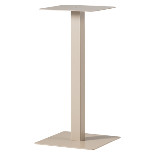 WOOOD vierkante bartafel poot  Bistro- Metaal - Dakagrau - 105x50x50