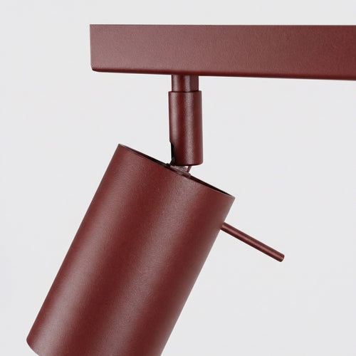 Sollux Lighting Plafondlamp RING 4L bordeaux - 80x6x16cm