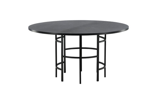 Rebellenclub Eetkamertafel Mondello - ø140 cm - Zwart - vtwonen shop