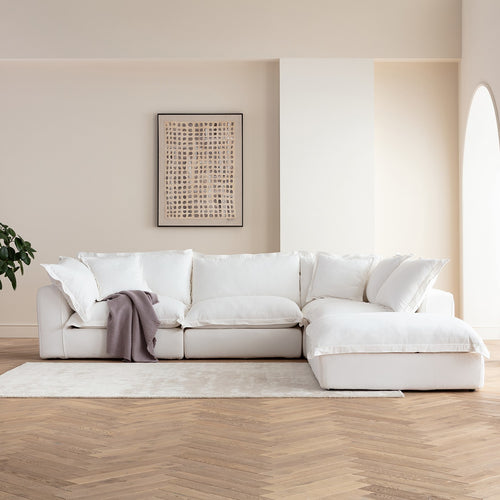 Kare Design Hoekbank Madeira wit