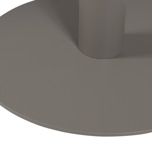 WOOOD tuintafel Vela - Hout/Aluminium - Naturel/Zand - 75x122x122