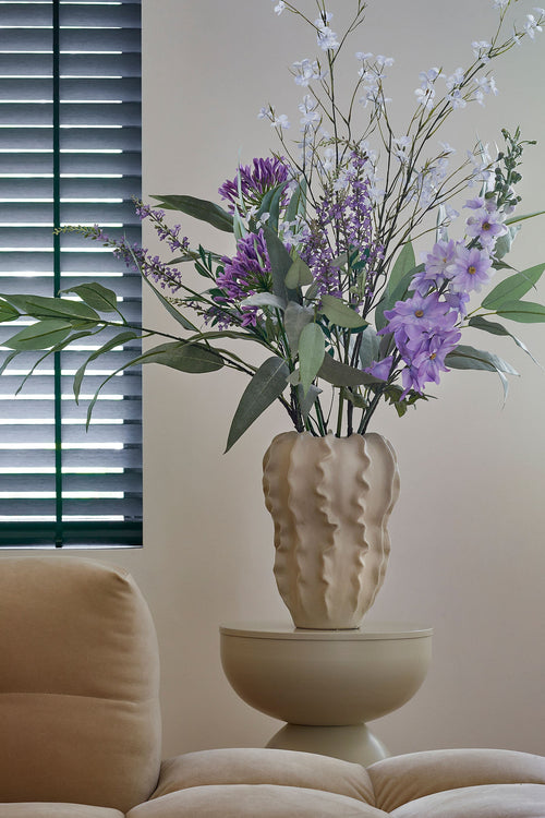 Mica Decorations Sierra Vaas - H31 x Ø22 cm - Keramiek - Beige - vtwonen shop