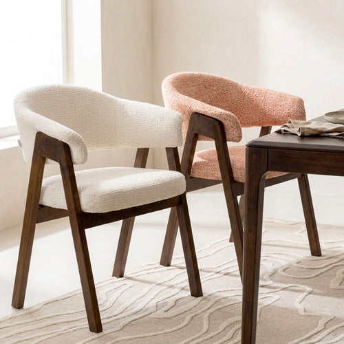 Kare Design Stoel met armleuningen Jonte creme
