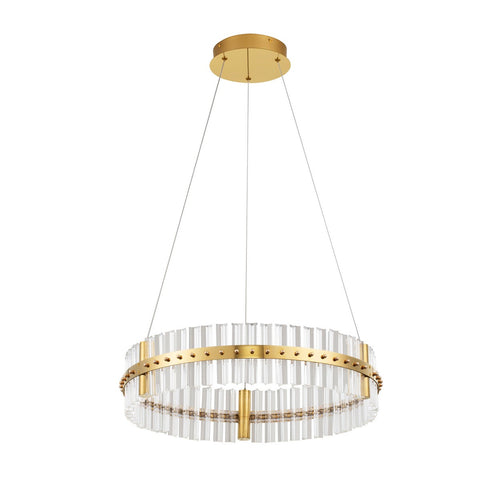 Nova Luce KEZO Hanglamp Platina Goud Triac Dimbaar LED 45W 2700lm 3500K