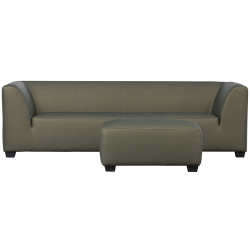 vtwonen 3-zits bank buiten Hollandia - PVC - Groen - 74x230x85 - vtwonen shop