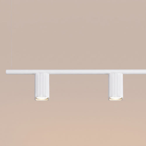 Sollux Lighting Kroonluchter RAYO 4 wit - 122x6x208cm