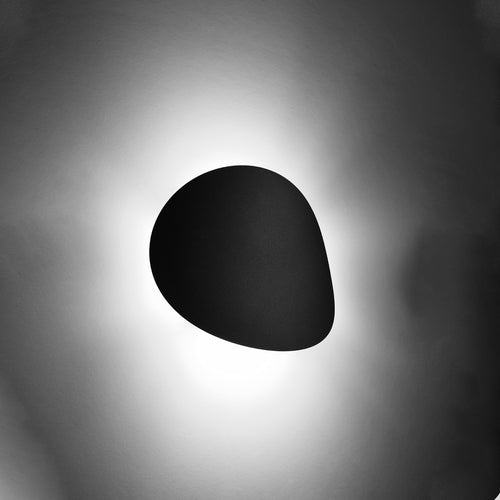 Sollux Lighting Wandlamp SENSES zwart - 25x8x29cm
