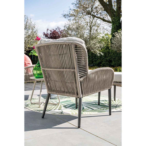 Garden Impressions loungestoelen Bentong - Fons taupe - 3-delig