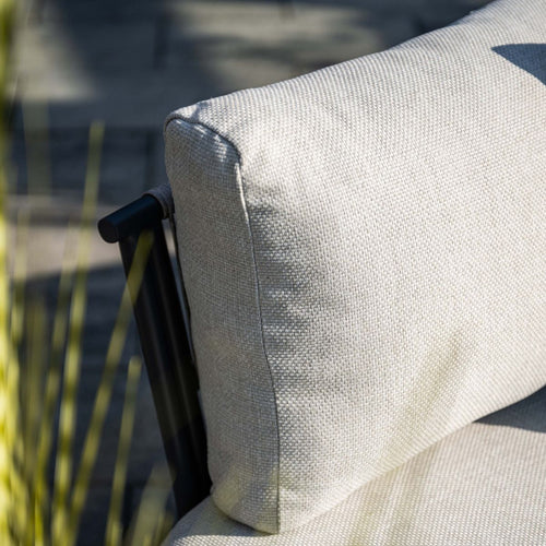 Garden Impressions Loungebank Toscana L225 cm - donker grijs