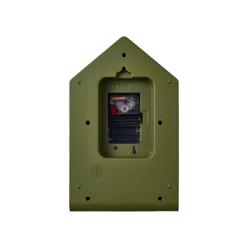 Karlsson wandklok Fino Cuckoo - groen - 9.3x17.2x28.5cm