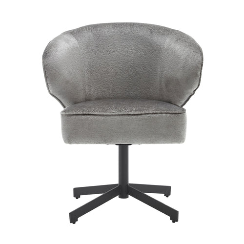 StarFurn Eetkamerstoel Persie - Grijs/Zwart - Draaibaar - vtwonen shop