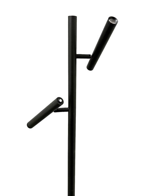 Freelight vloerlamp Luogo - 2 lichts - 25  x 150   cm - zwart - vtwonen shop