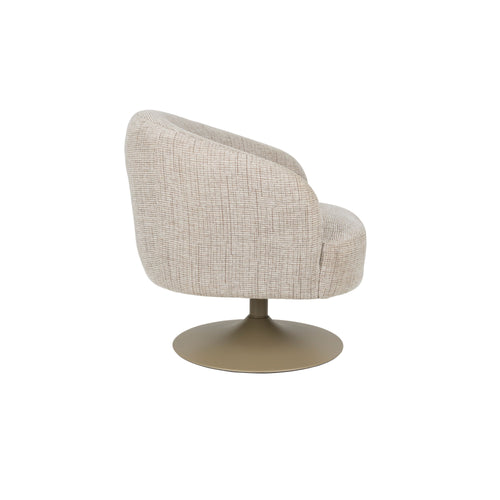 Housecraft Living Renate Fauteuil Draaibaar Beige/ Bruin - vtwonen shop