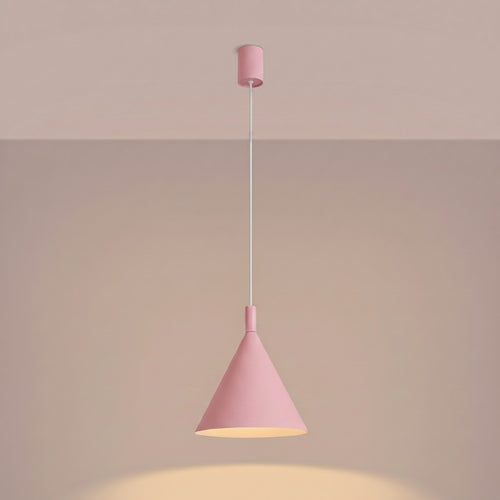 Sollux Lighting Hanglamp NOX 25 roze - 24,5x24,5x140cm