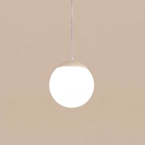 Sollux Lighting Hanglamp UGO 20 beige - 20x20x110cm