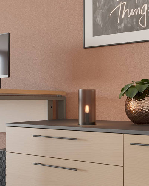 EGLO tafellamp Geo - e14 - 20 cm - zandkleur/beige - vtwonen shop