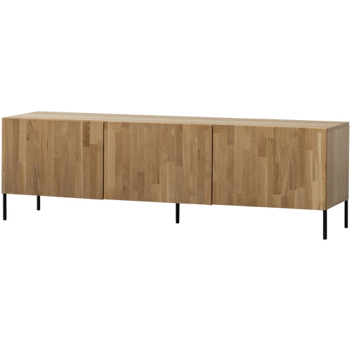 WOOOD tv meubel Bono Gravure - Eiken - Naturel - 56x180x46