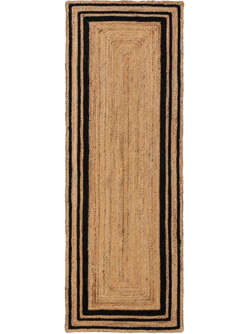 benuta jute loper Jutta - bruin - 80x250 cm