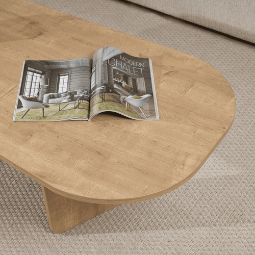 Calicosy - AMELIA Tafel - Licht hout - 130x65x40 cm