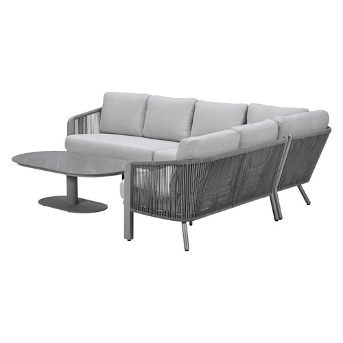 Garden Impressions Loungeset Ryan hoek 5-delig - taupe