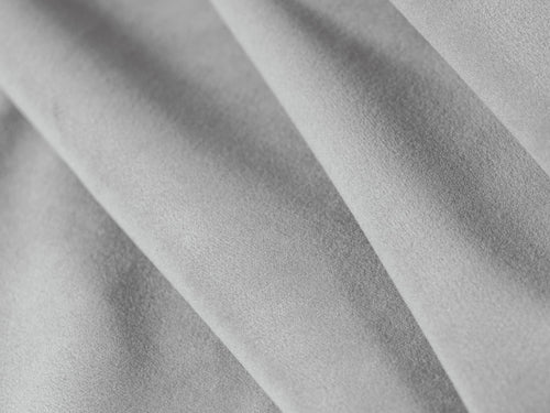 Cosmopolitan Design Omkeerbare converteerbare hoekbank met opbergdoos Tonale 4-zits, flueel grijs - 149x262x88cm