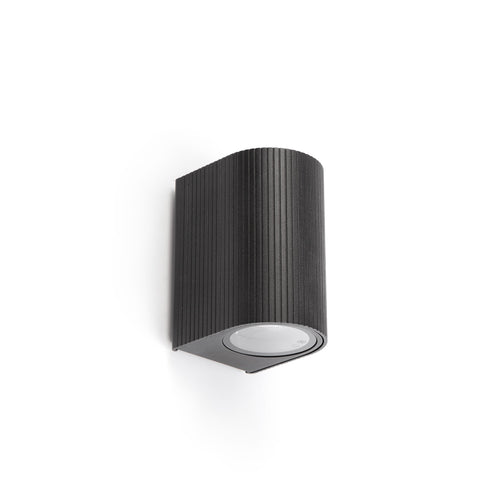 Faro Estela Estela buitenwandlamp zwart GU10 IP65