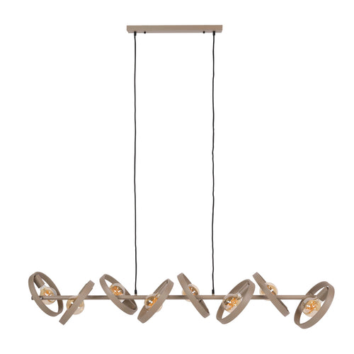 Giga Living Hanglamp Hover - Beige Metaal - 160x40x150cm