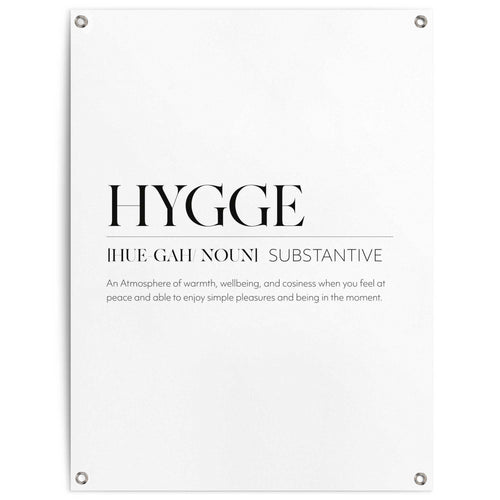 Reinders tuinposter Hygge - 80x60cm