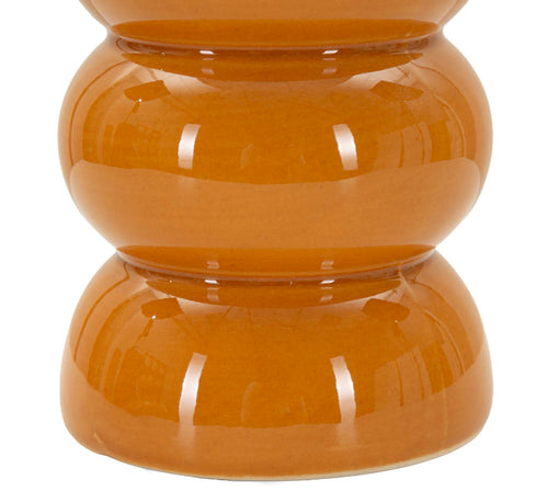Mauro Ferretti tafellamp - Ø 25x46 cm - mosterdgeel/wit