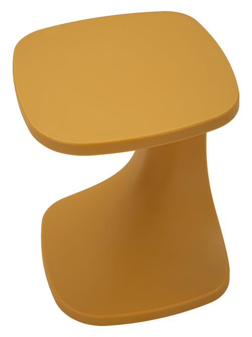 Mauro Ferretti tafeltje - 42x42x52 cm - mosterdgeel