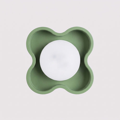 Sollux Lighting Plafondlamp OVIO 1 saliegroen Gx53 - 12x12x6cm