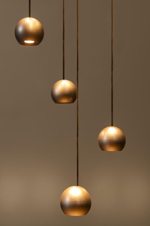 Lucide hanglamp MONTANA - Geïntegreerde LED - Koffie