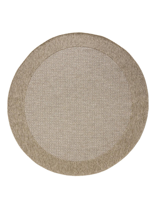 benuta binnen- en buitenkleed Naoto - beige - ø 160 cm