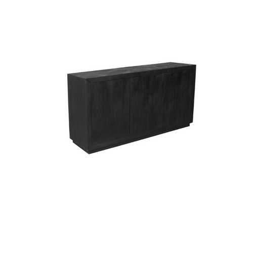 Starfurn  dressoir Brussel - zwart - 45x150x80cm