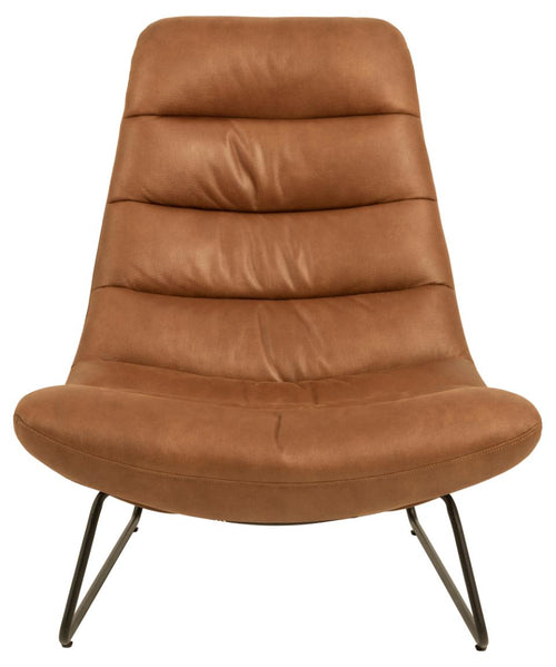 Rebellenclub Fauteuil Corby - Cognac - vtwonen shop