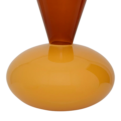 Urban Nature Culture vaas Zinhle, golden orange - Ø 27 * 32 cm