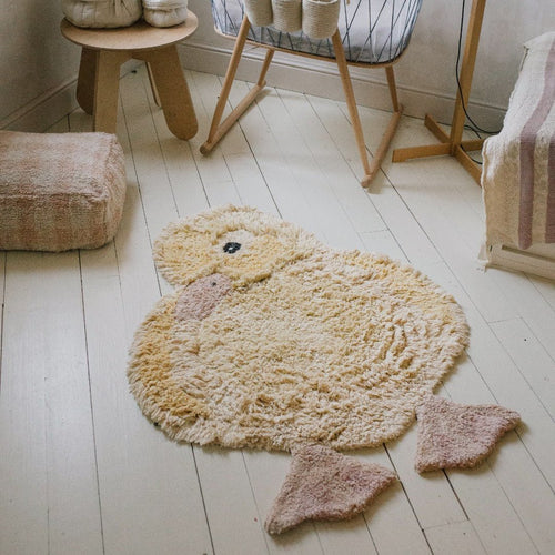 Lorena Canals wasbaar vloerkleed Washable Animal Ducky