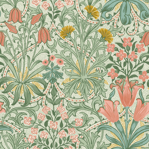 William Morris at Home Vliesbehang - Woodland Weeds Spring Garden