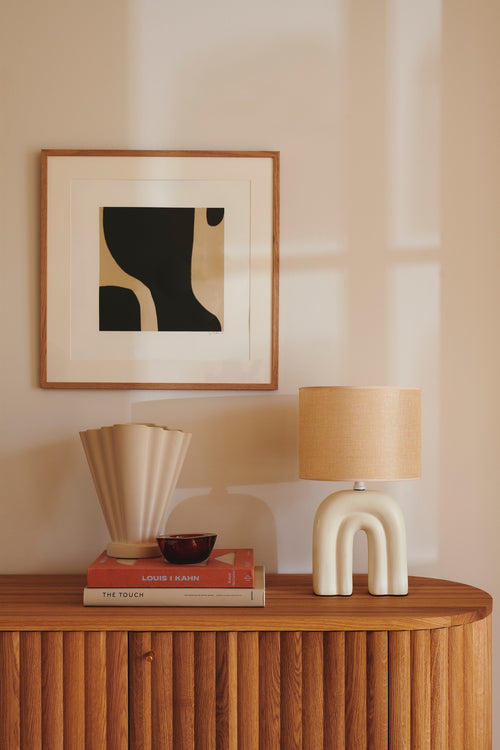 Nordlux Haze | Tafellamp | E27 Fitting | Beige - vtwonen shop