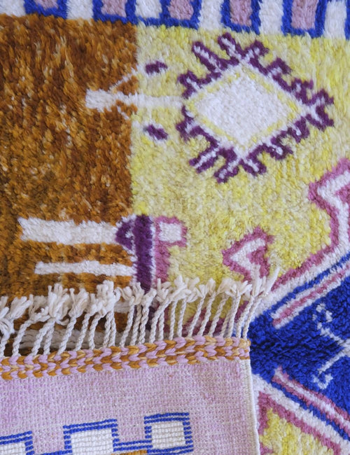 AFK Living vloerkleed Berber - handgemaakt - Wol - 150 x 216 cm - vtwonen shop