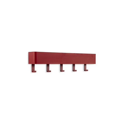 Spinder Design kapstok Dax Play 5 - Burgundy - 5 haken