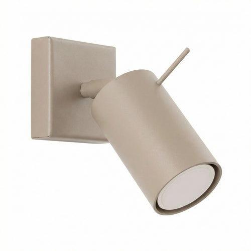 Sollux Lighting Wandlamp RING taupe - 8x16x8cm