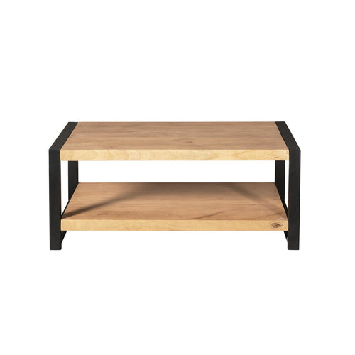Starfurn Salontafel Britt - Rechthoekig Naturel Hout - 110x60x45cm