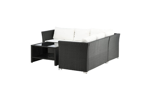 Rebellenclub Loungeset Minto - Zwart