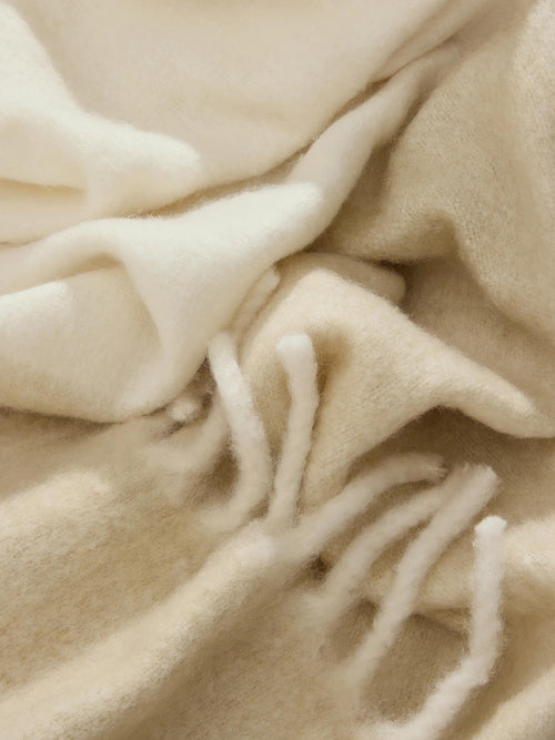 benuta deken Lara - beige - 130x170 cm