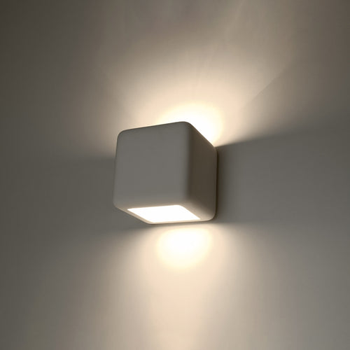 Sollux Lighting Wandlamp keramiek NESTA - 14x14x14cm